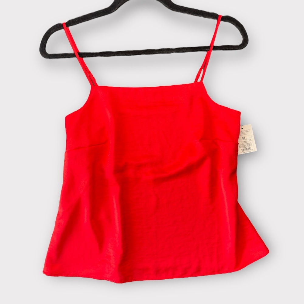Vibrant Red Cami top